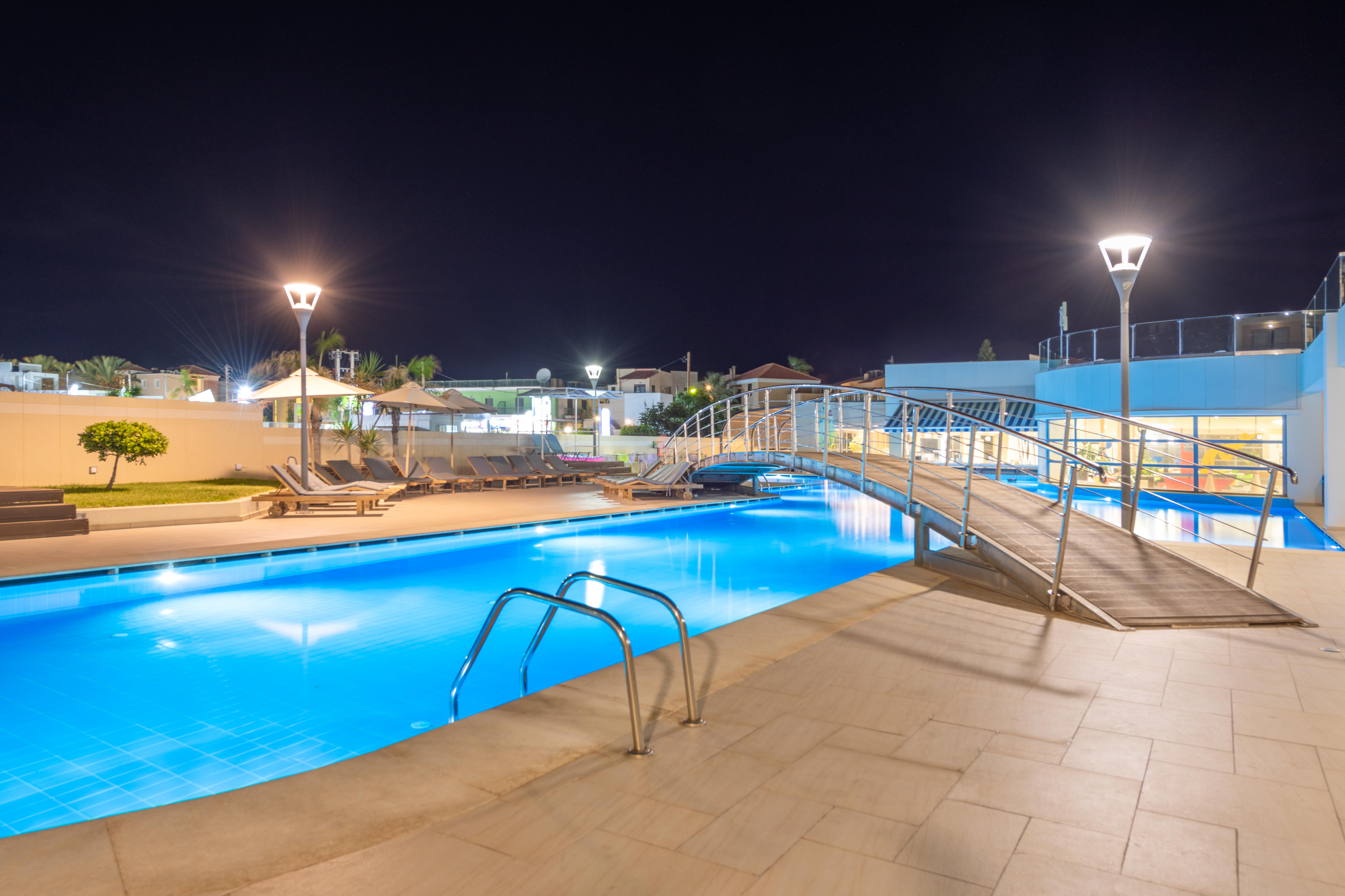 Iolida Beach By Smile Hotels Agia Marina Exterior foto